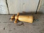 Vintage Kurkentrekker Hout. Mid Century, Ophalen of Verzenden
