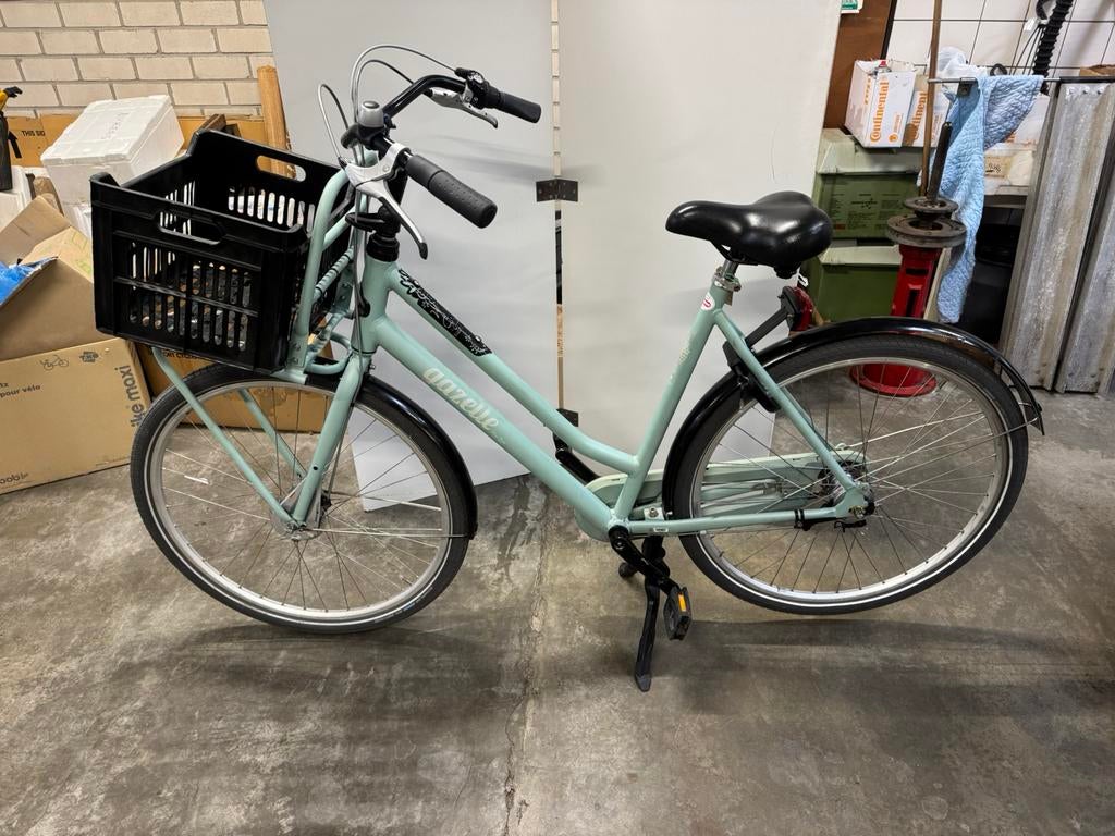 Gazelle Miss Grace 3 versnellingen kleur groen (Nr: 2094), Ophalen, Versnellingen, 56 cm of meer, Zo goed als nieuw