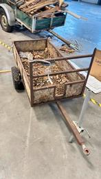 Gebruikte aanhangwagen, Tuin en Terras, Kruiwagens, Ophalen of Verzenden, Gebruikt