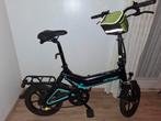 Electrische vouwfiets merk Hitway z.g.a.n., 16 tot 18 inch, Versnellingen, Zo goed als nieuw, Totaal opvouwbaar
