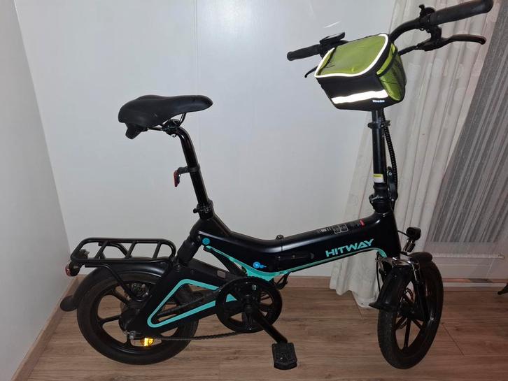 Electrische vouwfiets merk Hitway z.g.a.n., Fietsen en Brommers, Fietsen | Vouwfietsen, Zo goed als nieuw, Overige merken, 16 tot 18 inch