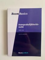 Boom basic aansprakelijkheidsrecht, Boeken, Studieboeken en Cursussen, Ophalen, Beta, Zo goed als nieuw, HBO