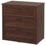 2x Ikea Songesand Bruin Ladekast, Huis en Inrichting, Kasten | Ladekasten, Ophalen, Overige materialen, 50 tot 100 cm, Zo goed als nieuw