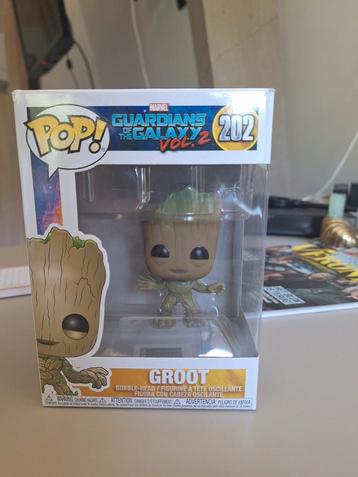 Groot Funko 202 Marvel Guardians of the Galaxy Vol. 2 beschikbaar voor biedingen