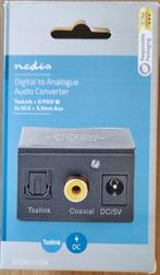 Digitaal naar analoog audio converter, nieuw in doos., Ophalen of Verzenden, Nieuw