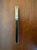 Dasspeld Sterling zilver 925 met 2x zirkonia steen ?, Ophalen of Verzenden, Gebruikt