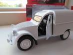 Welly Citroen Eend 2CV Bestel WIT, Ophalen of Verzenden, Nieuw, Auto, Overige merken