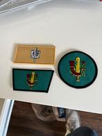Emblemen Limburgse jagers, Ophalen, Landmacht, Nederland, Embleem of Badge