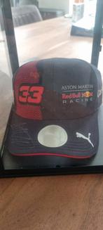 Max Verstappen cap met handtekening., Ophalen of Verzenden, Zo goed als nieuw, Formule 1
