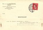 NV v.h. J.S. Hooghiemstra, Utrecht - 04.1947 - briefkaart, Ophalen of Verzenden, Briefkaart