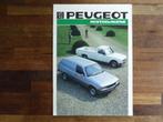 Peugeot bestelwagens 305, 504 Pick-up (1986), Boeken, Auto's | Folders en Tijdschriften, Peugeot, Zo goed als nieuw, Verzenden