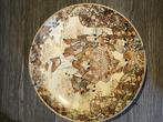 Wandbordjes vintage 2 stuks japans Satsuma aardewerk, Ophalen