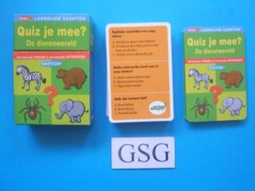 Quiz je mee? de dierenwereld nr. 60834-02 beschikbaar voor biedingen
