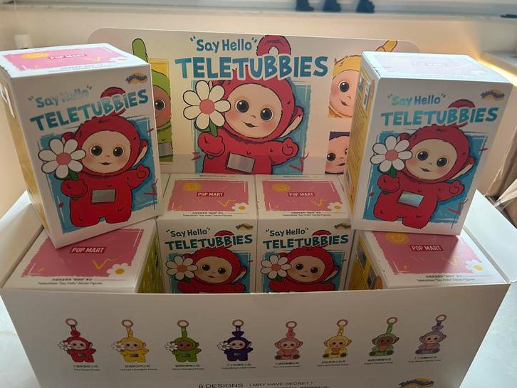 Popmart Teletubbies Say Hello Labubu, Kinderen en Baby's, Speelgoed | Knuffels en Pluche, Nieuw, Ophalen of Verzenden