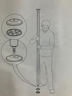 IKEA Stolmen kast systeem, onderdelen voor complete kast, Gebruikt, 100 tot 150 cm, 200 cm of meer, IKEA