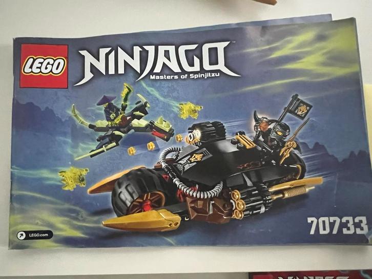 Lego Ninjago 70733 - Master of the Golden Weapons, Kinderen en Baby's, Speelgoed | Duplo en Lego, Zo goed als nieuw, Lego, Complete set