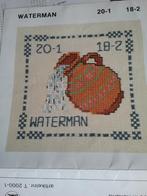 Telpatroontje voor borduurwerkje sterrenbeeld WATERMAN, Ophalen of Verzenden, Zo goed als nieuw, Handborduren, Patroon