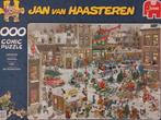 Kerstmis | Jan van Haasteren | 1000 stukjes, Hobby en Vrije tijd, Denksport en Puzzels, Ophalen of Verzenden, 500 t/m 1500 stukjes
