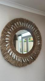 Grote boho spiegel, Huis en Inrichting, Woonaccessoires | Spiegels, Ophalen, Gebruikt, 100 tot 150 cm, Rond
