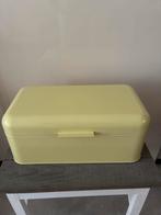 Vintage Broodtrommel - Geel, Huis en Inrichting, Ophalen of Verzenden, Nieuw