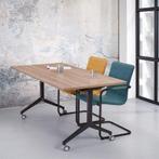 Nieuwe verrijdbare klaptafel al vanaf € 244 | Nu leverbaar., Ophalen, Met wielen, Nieuw, Bureau