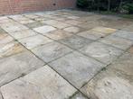 Zandsteen (Modak) Terrastegels 40x40cm - 40 m2, Tuin en Terras, Tegels en Klinkers, Ophalen, Gebruikt, Terrastegels, Natuursteen