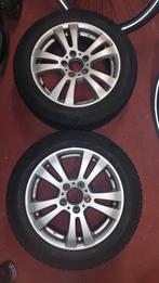 Mercedes Velgen 16 inch met Winterbanden, Auto-onderdelen, Banden en Velgen, Ophalen, Gebruikt, 16 inch, Banden en Velgen