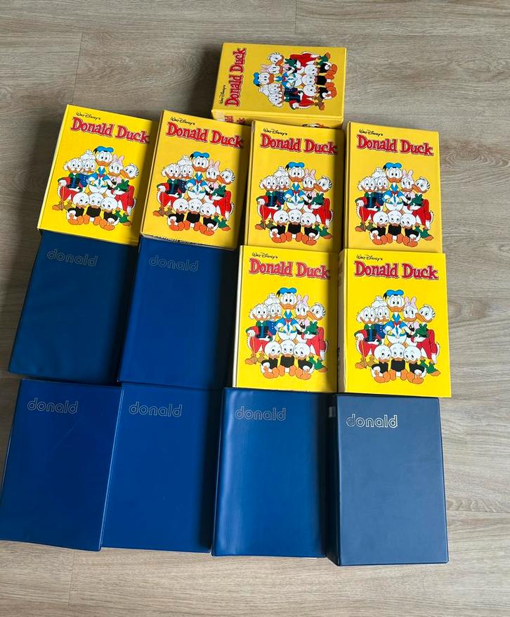 Donald duck jaargangen in mappen, Boeken, Stripboeken, Gelezen, Complete serie of reeks, Ophalen of Verzenden