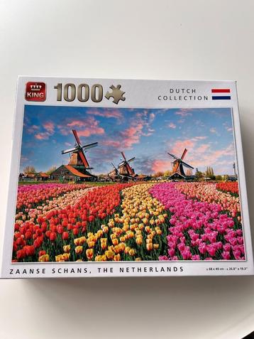Puzzel 1000 stukjes - Zaanse Schans - Dutch Collection beschikbaar voor biedingen