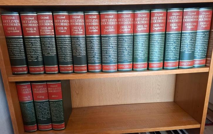 Encyclopedie Grzimek – Het Leven der Dieren, Nederlandstalig, Boeken, Encyclopedieën, Zo goed als nieuw, Complete serie, Dieren