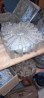 Vintage plafond lampen, Ophalen of Verzenden, Gebruikt, Glas