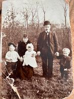 Antiek oude foto met tekst, Antiek en Kunst, Ophalen