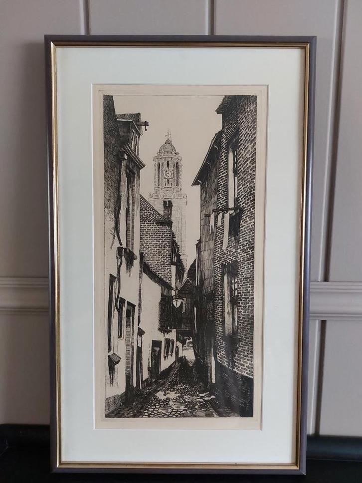 STEENDRUK ORGINEELE ZIE BESCHRIJVING, Antiek en Kunst, Kunst | Etsen en Gravures, Ophalen of Verzenden