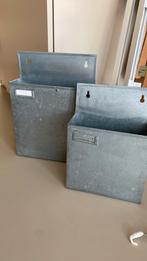 2x letterbox houder, Huis en Inrichting, Woonaccessoires | Kisten, Minder dan 50 cm, Minder dan 50 cm, Ophalen of Verzenden, Zo goed als nieuw