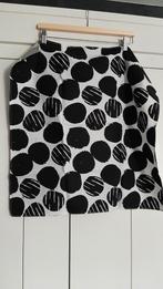 10DAYS bandana in zwart wit, Verzenden, Zo goed als nieuw, Sjaal