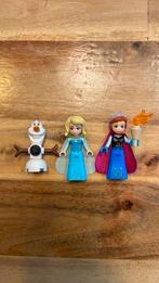 Frozen Lego figuren: Elsa, Anna en Olaf, Ophalen of Verzenden, Zo goed als nieuw, Complete set, Lego