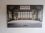 Verlaten Hal in Beelitz - Roman Robroek-Canvas foto-160x105, Ophalen, Nieuw, 75 cm of meer