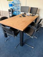 Opstapelbare stoelen - handig en ruimtebesparend!, Huis en Inrichting, Stoelen, Ophalen, Gebruikt, Zwart, Metaal