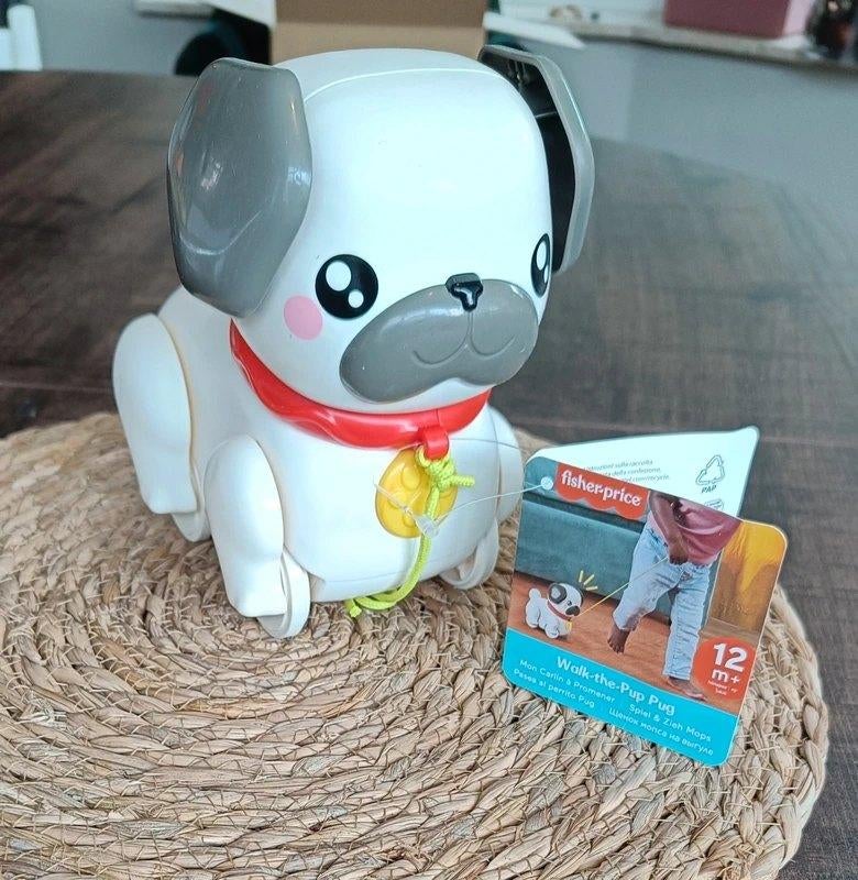 Walk the pup pug, Ophalen of Verzenden, Nieuw, Duw- of Trekspeelgoed