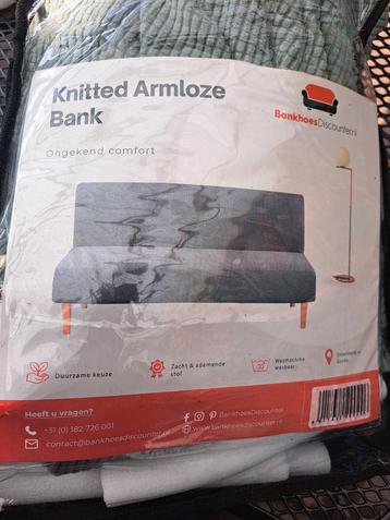 Bankhoes Armloze Bank - Nieuw! beschikbaar voor biedingen