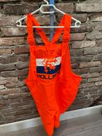 Korte oranje tuinbroek XL, Ophalen, Zo goed als nieuw