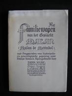 Rühl, familiewapen van het Geslacht Malan [Malan de Merindol, Ophalen of Verzenden, Gelezen