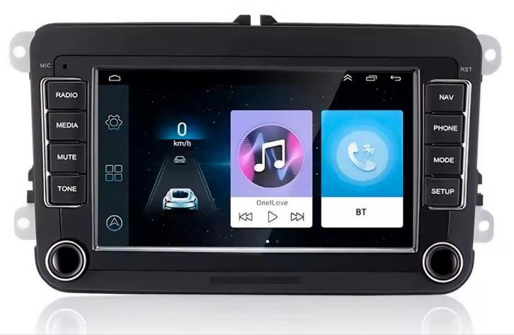 Golf CarPlay Radio 2DIN - Nieuw!, Auto diversen, Autoradio's, Nieuw, Ophalen of Verzenden