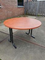 Horeca klaptafel kersenhout, Huis en Inrichting, Ophalen, Overige materialen, Rond, Zo goed als nieuw