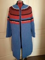 Gehaakt vest met pas, Ophalen of Verzenden, Nieuw, Maat 46/48 (XL) of groter, Blauw