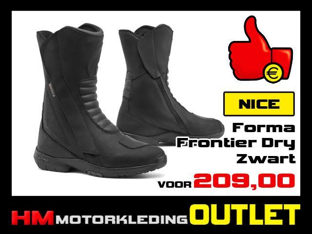Motorlaars Forma Frontier Dry - Zwart - Motorschoen Laarzen, Motoren, Kleding | Motorkleding, Laarzen, Dames, Heren, Kinderen