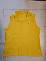 Mouwloos polo T shirt LACOSTE maat 46, Gedragen, Ophalen of Verzenden, Maat 46/48 (XL) of groter