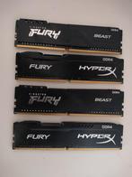 Te koop: Kingston HyperX Fury 8GB(2x4GB), Computers en Software, RAM geheugen, DDR4, 8 GB, Ophalen of Verzenden, Zo goed als nieuw