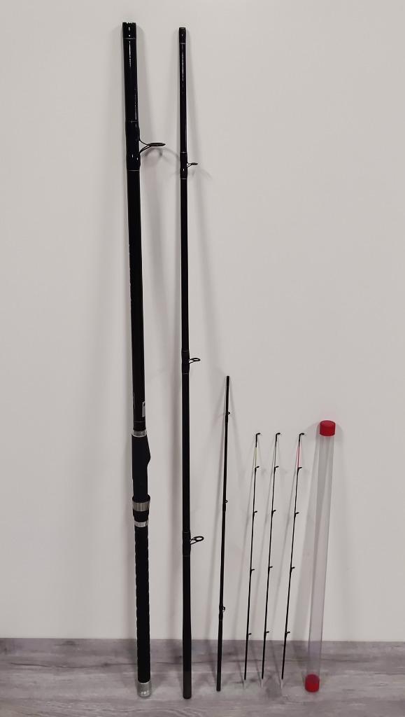 NIEUW Intruder Feederhengel 3,90 Meter 30-80 Gram 3-Toppen, Watersport en Boten, Hengelsport | Witvissen, Nieuw, Werphengel, Ophalen
