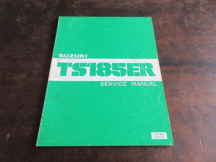 Suzuki TS185ER service manual werkplaatshandboek, Motoren, Handleidingen en Instructieboekjes, Suzuki, Ophalen of Verzenden